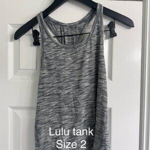 Lululemon Striped Tank Top, size 2, EUC